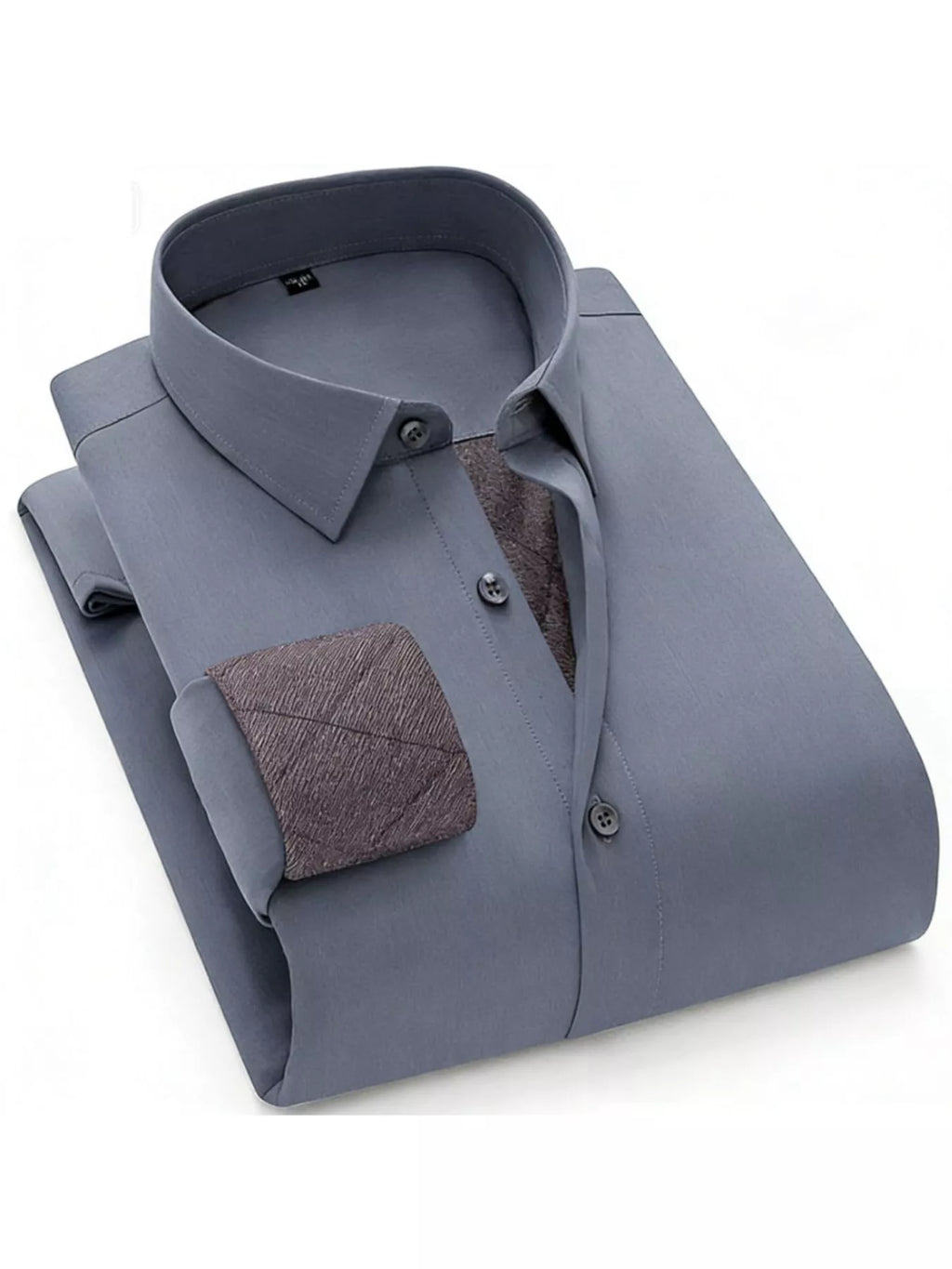 Men's Full Size Slim Fit Long Sleeve Shirt Plus Size from Armoire Gemzis