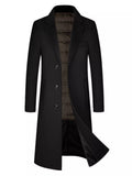 Men's Classic Button Up Overcoat from Armoire Gemzis