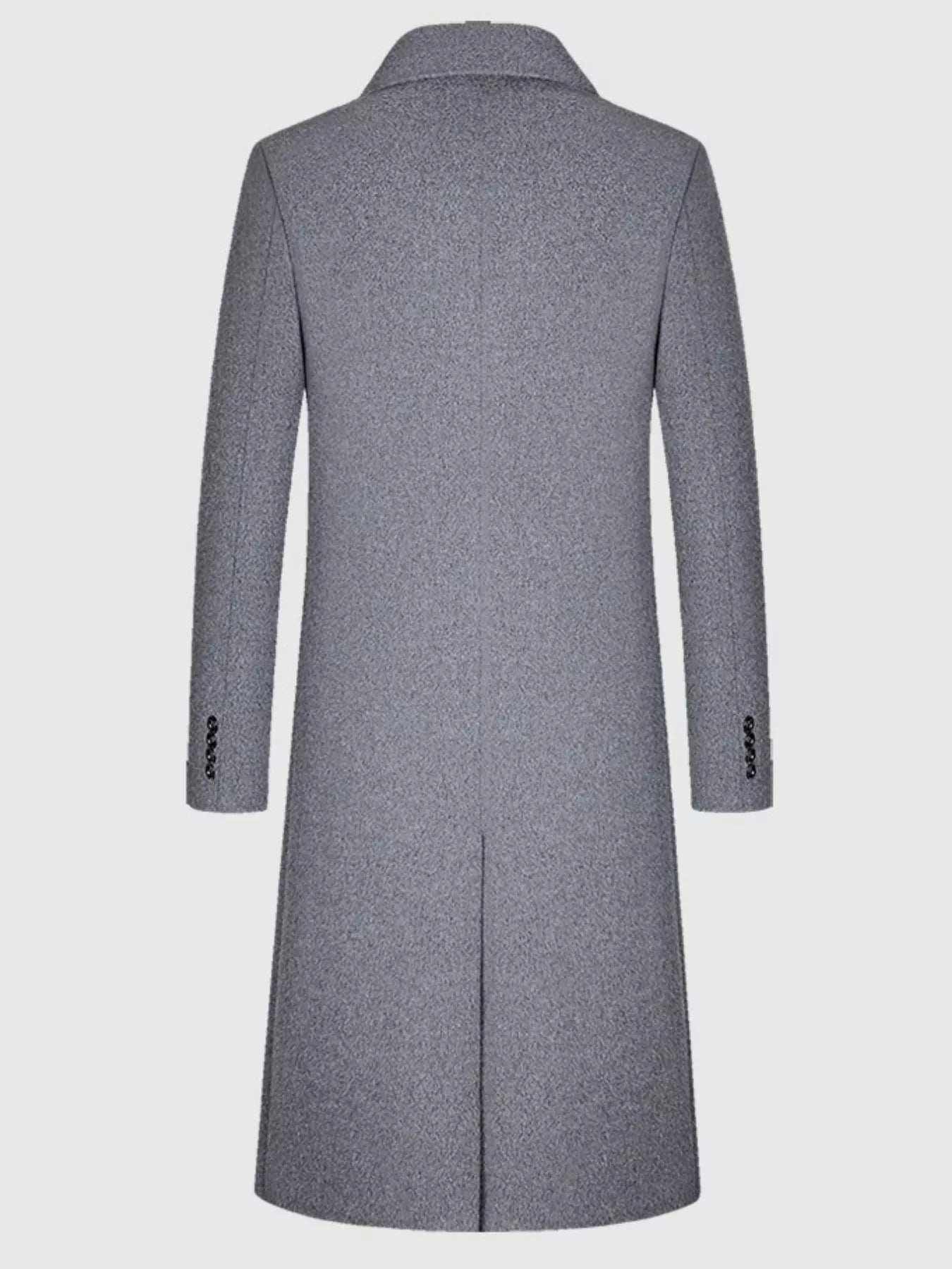 Men's Classic Button Up Overcoat from Armoire Gemzis