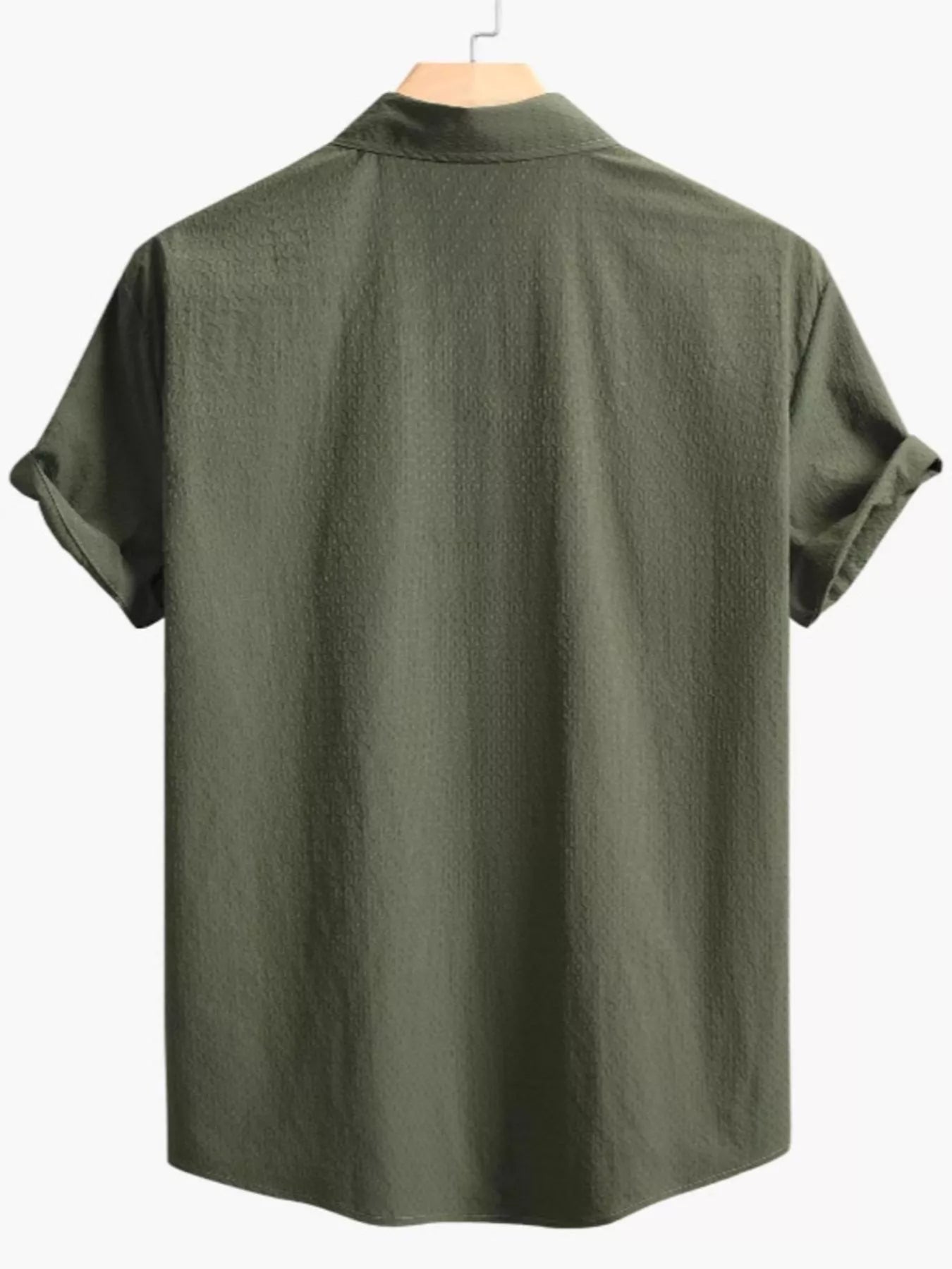 Men's Full Size Short-Sleeve Casual Shirt Plus Size from Armoire Gemzis