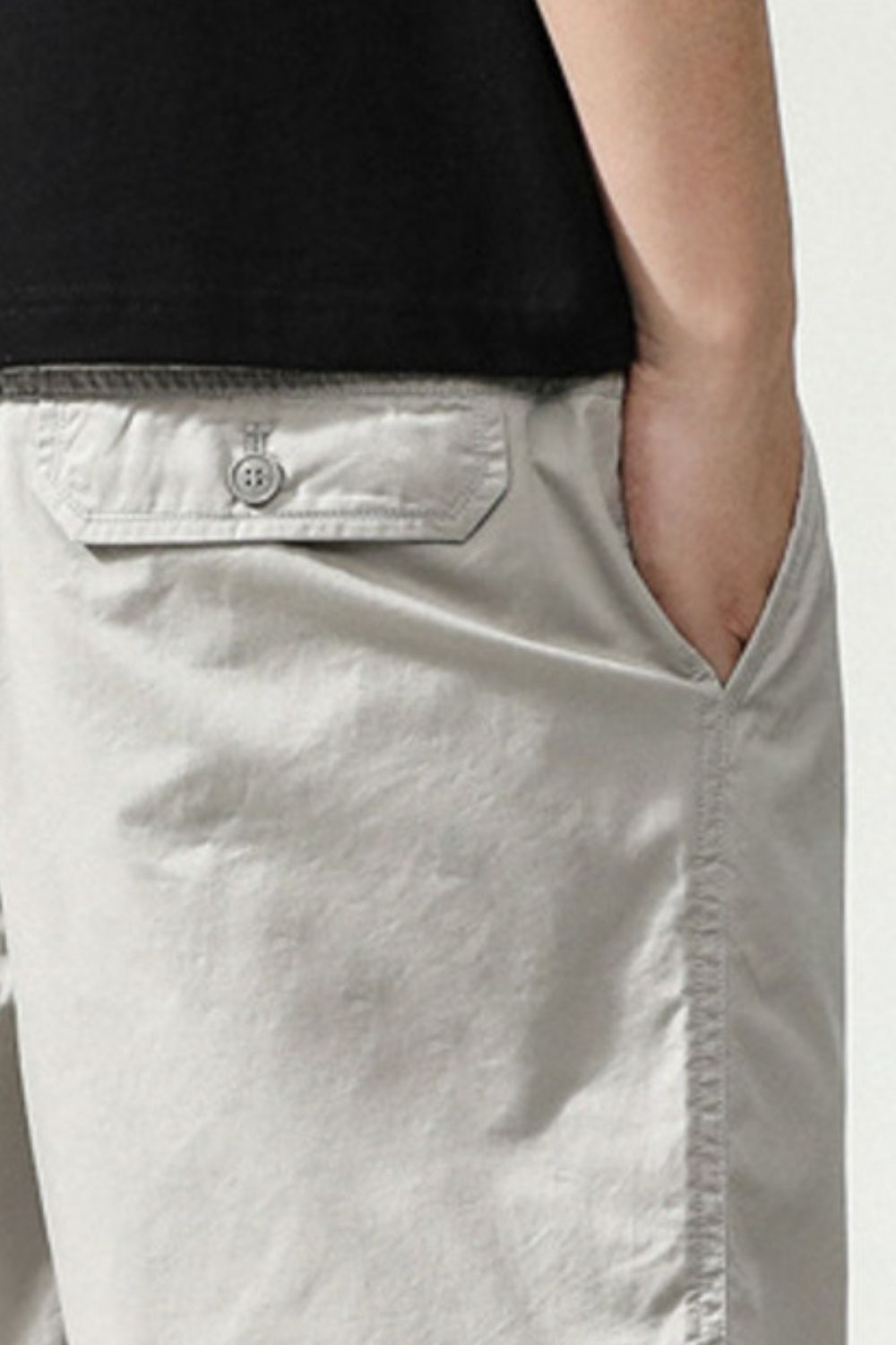 Men's Plus Size Casual Shorts with Pockets from Armoire Gemzis