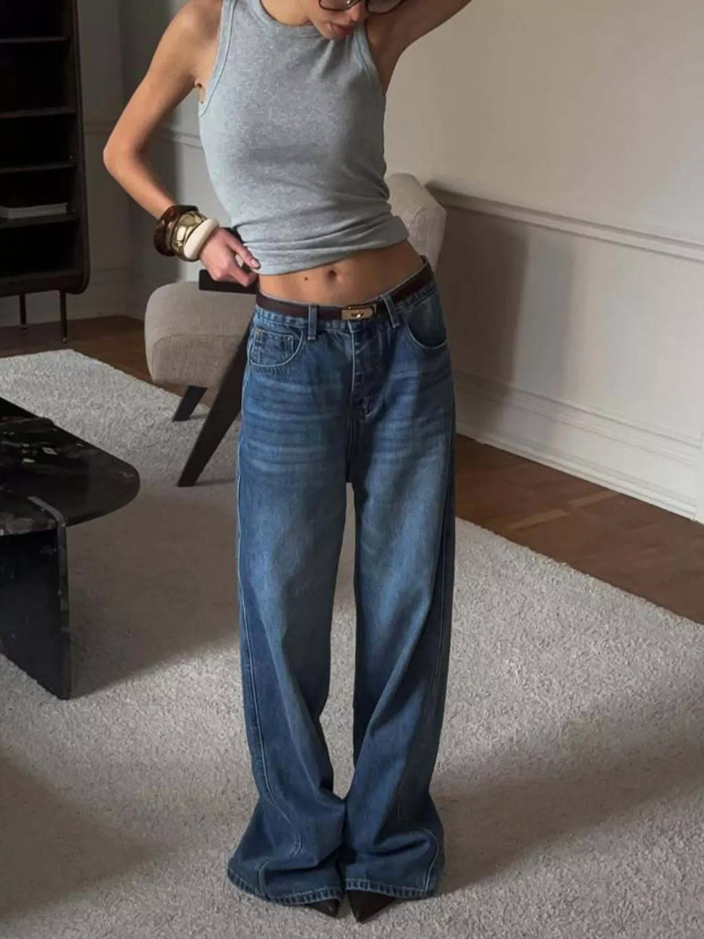 Wide Leg Relaxed Fit Jeans from Armoire Gemzis
