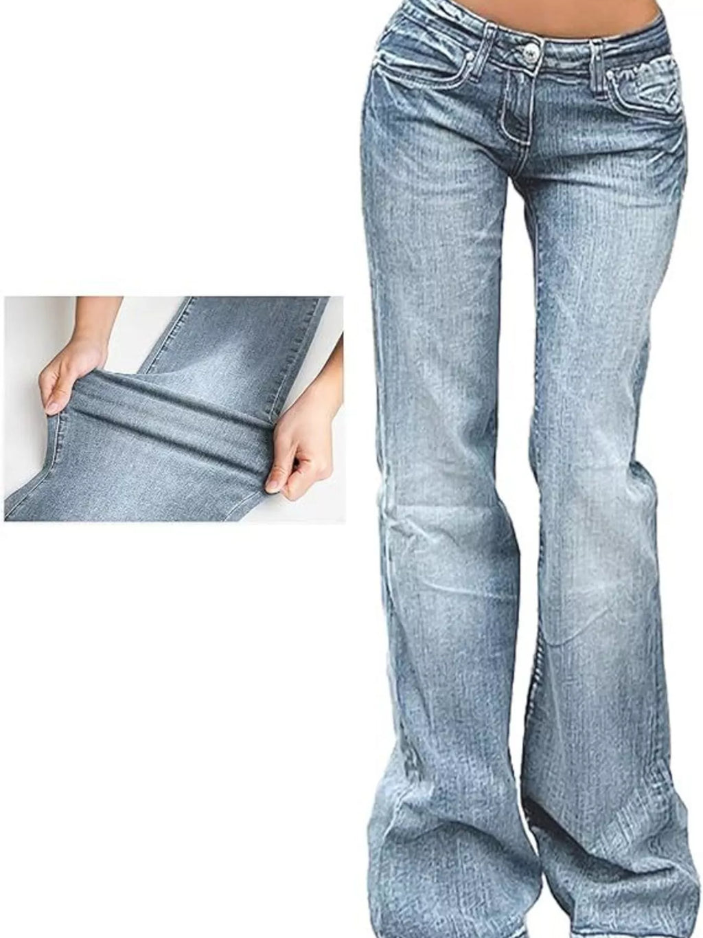 Low Rise Flare Jeans from Armoire Gemzis