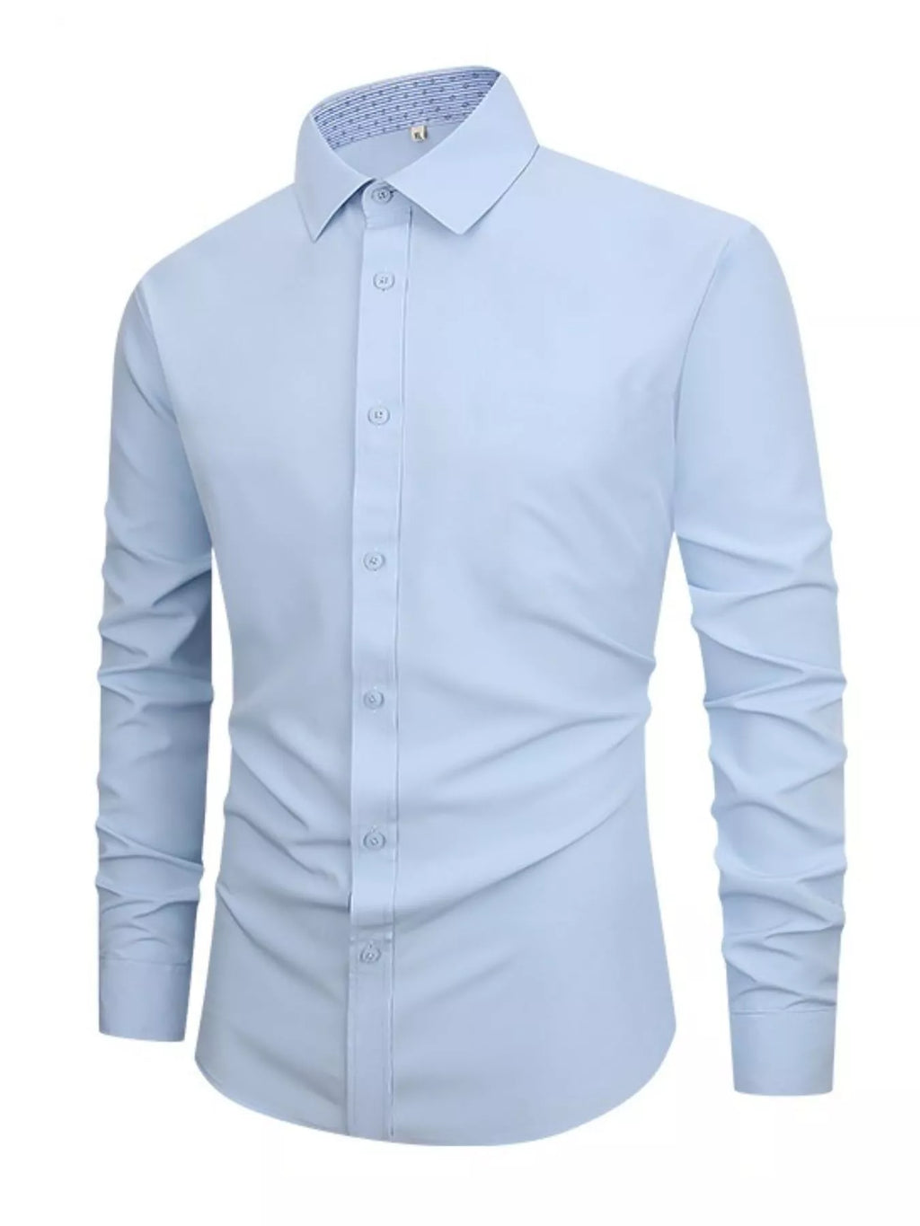Men's Full Size Slim Fit Long Sleeve Shirt Plus Size from Armoire Gemzis