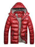 Men's Plus Size Lightweight Hooded Puffer Jacket from Armoire Gemzis