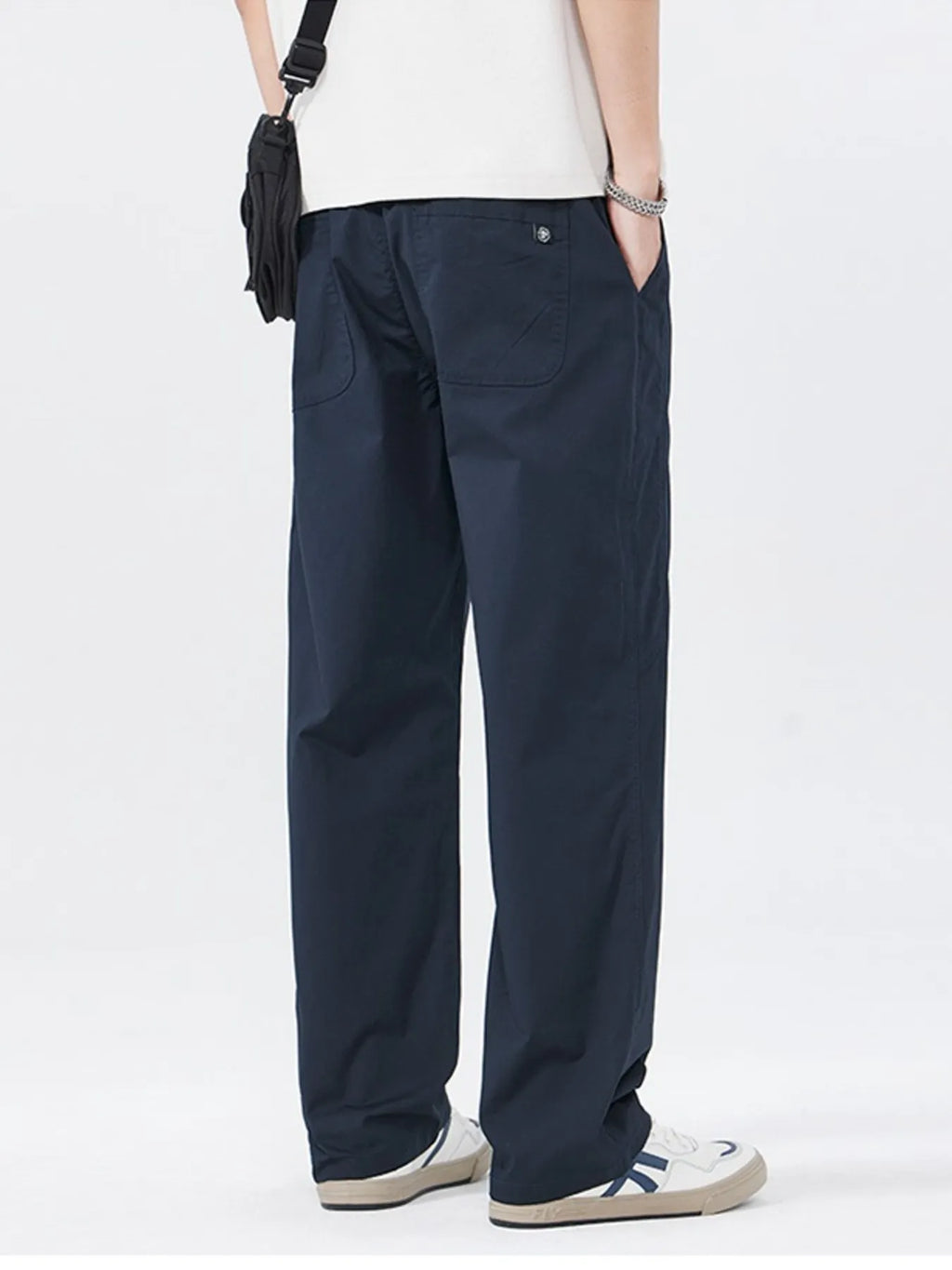 Men's Full Size Casual Lightweight Wide-Leg Pants Plus Size from Armoire Gemzis