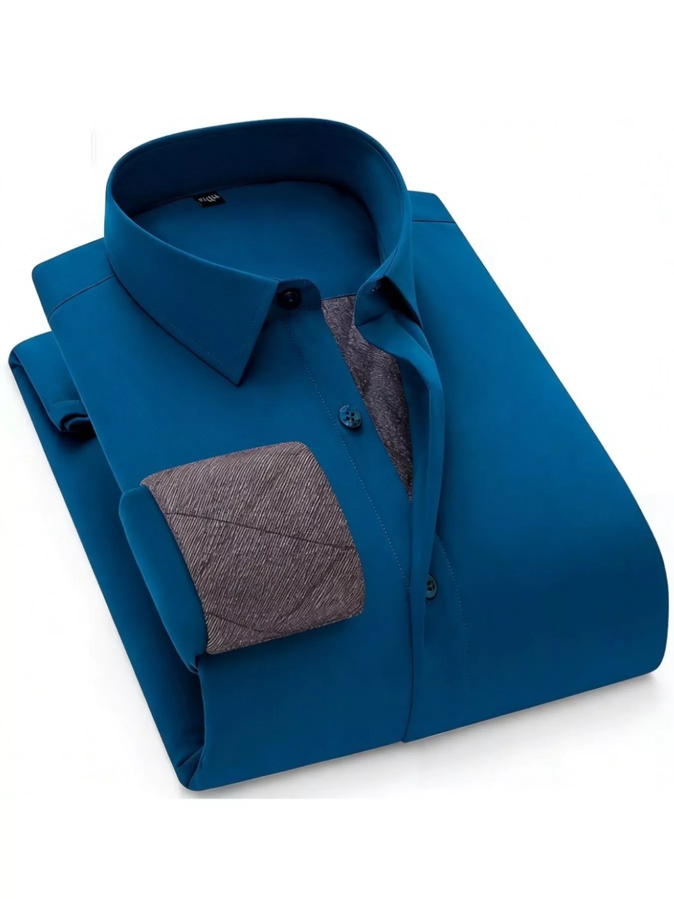 Men's Full Size Slim Fit Long Sleeve Shirt Plus Size from Armoire Gemzis