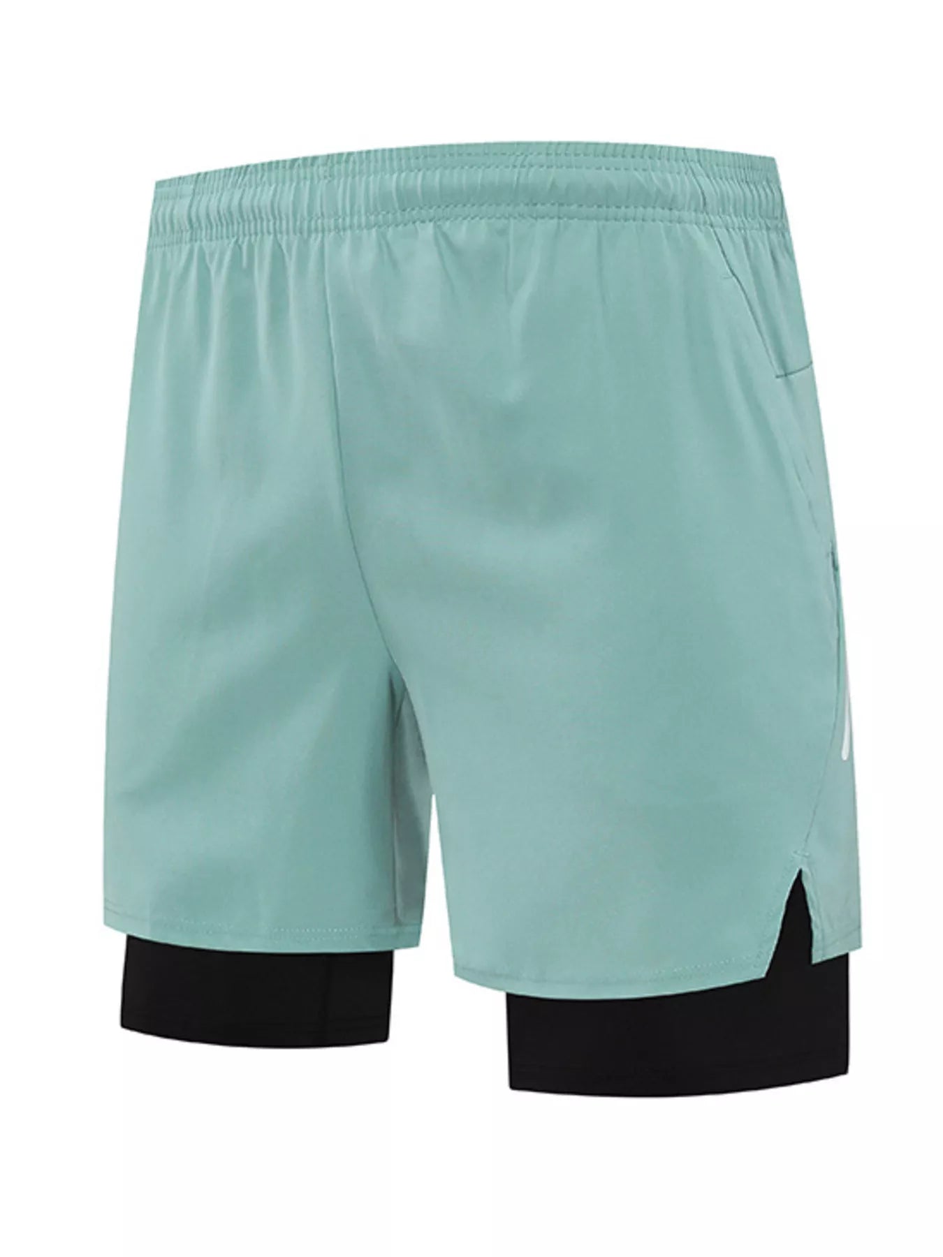 Men's Plus Size Elastic Waist Active Shorts from Armoire Gemzis