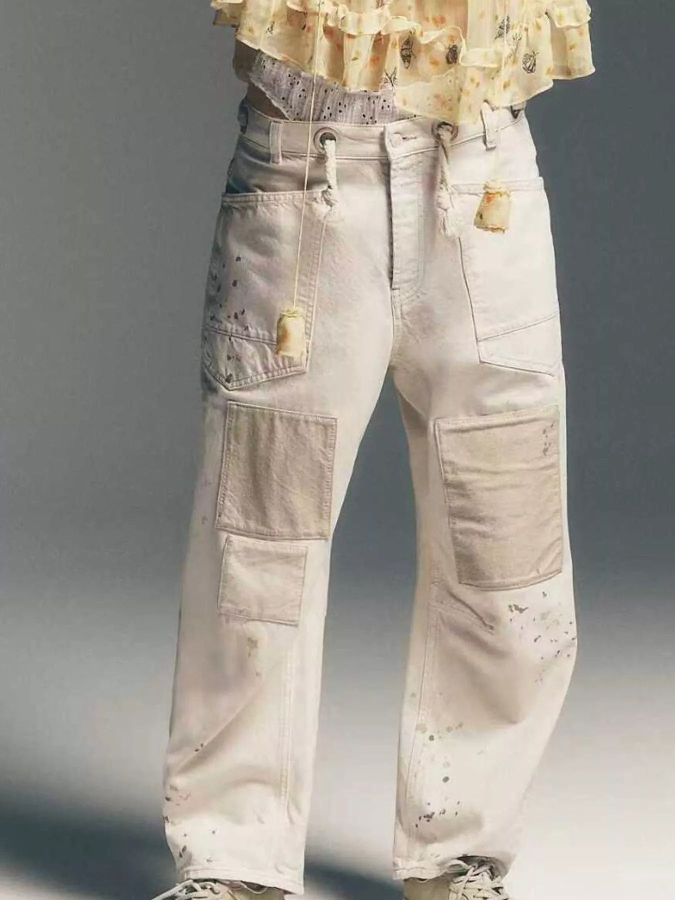 Washed Relaxed Fit Jeans from Armoire Gemzis