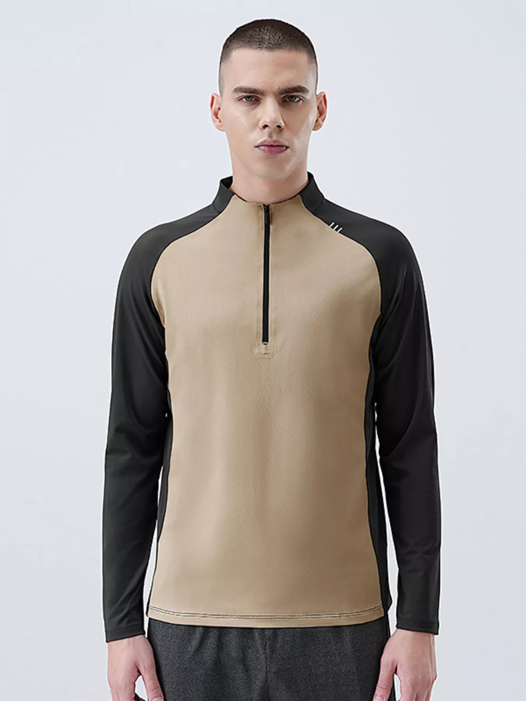 Men's Plus Size Long Sleeve Quick-Dry Active T-Shirt from Armoire Gemzis