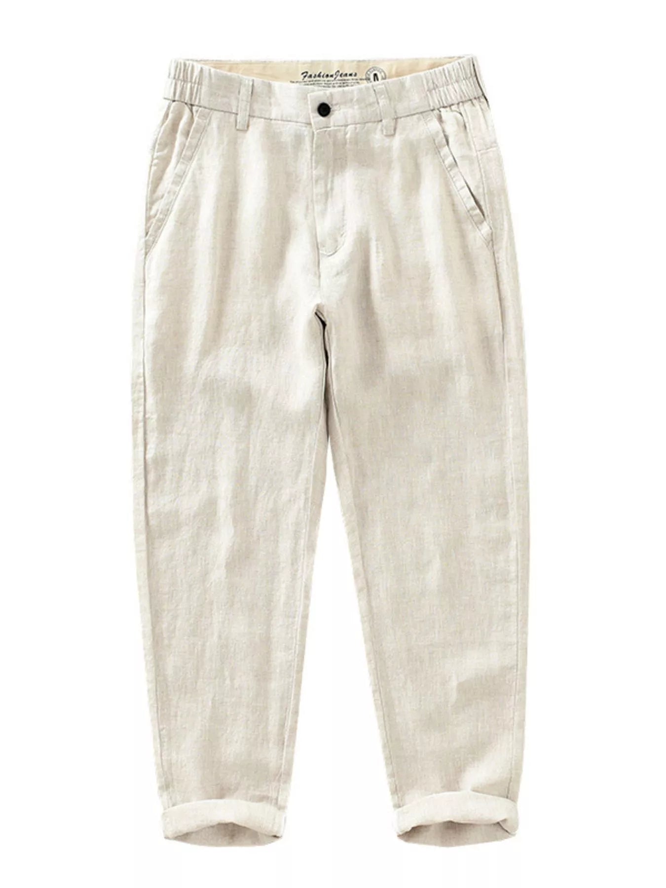Men's Plus Size Casual Cropped Pants from Armoire Gemzis