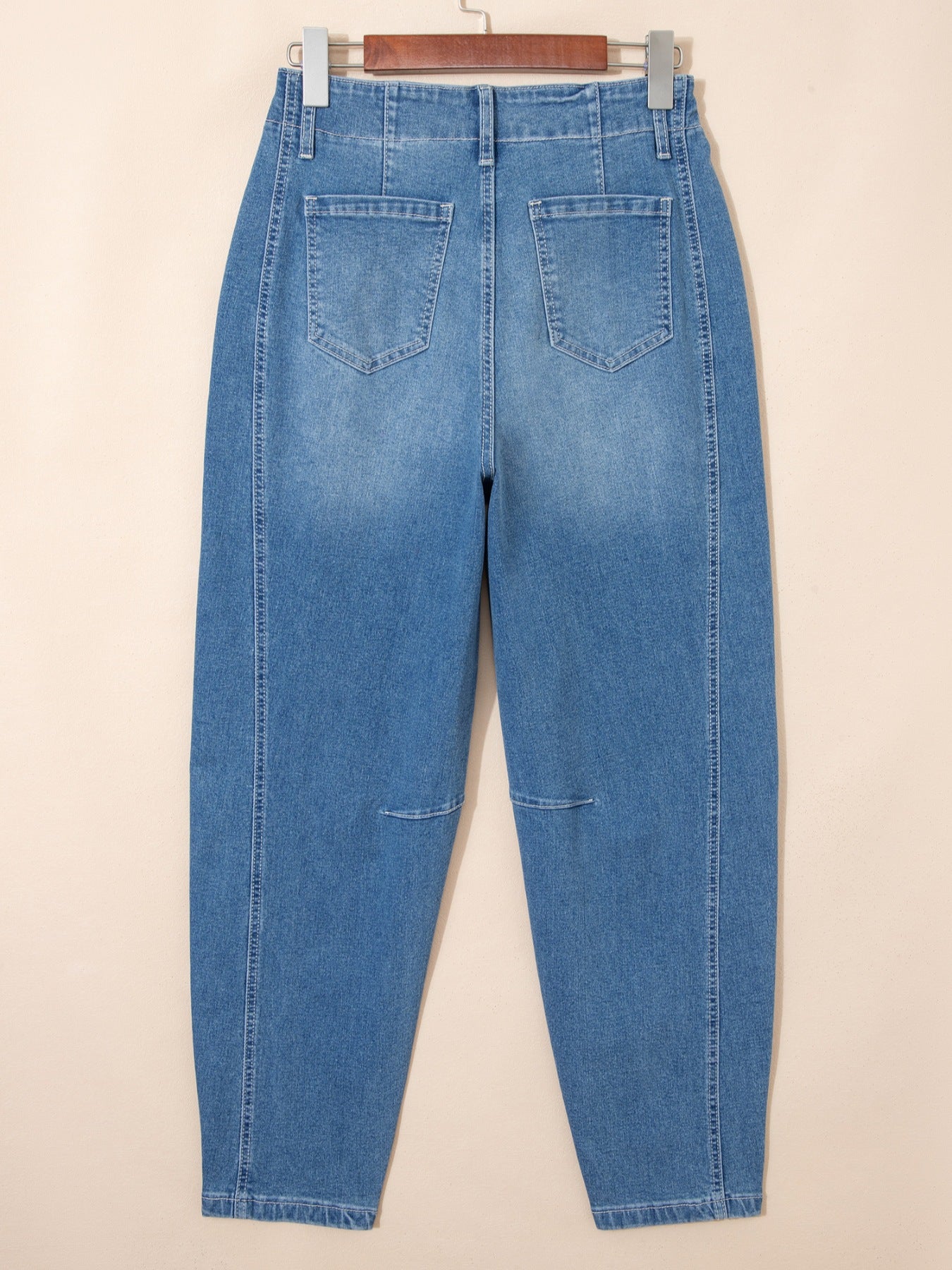 Washed Cuffed Barrel Jeans from Armoire Gemzis