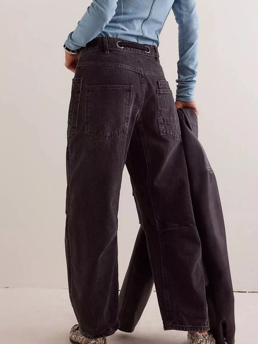 Washed Relaxed Fit Jeans from Armoire Gemzis