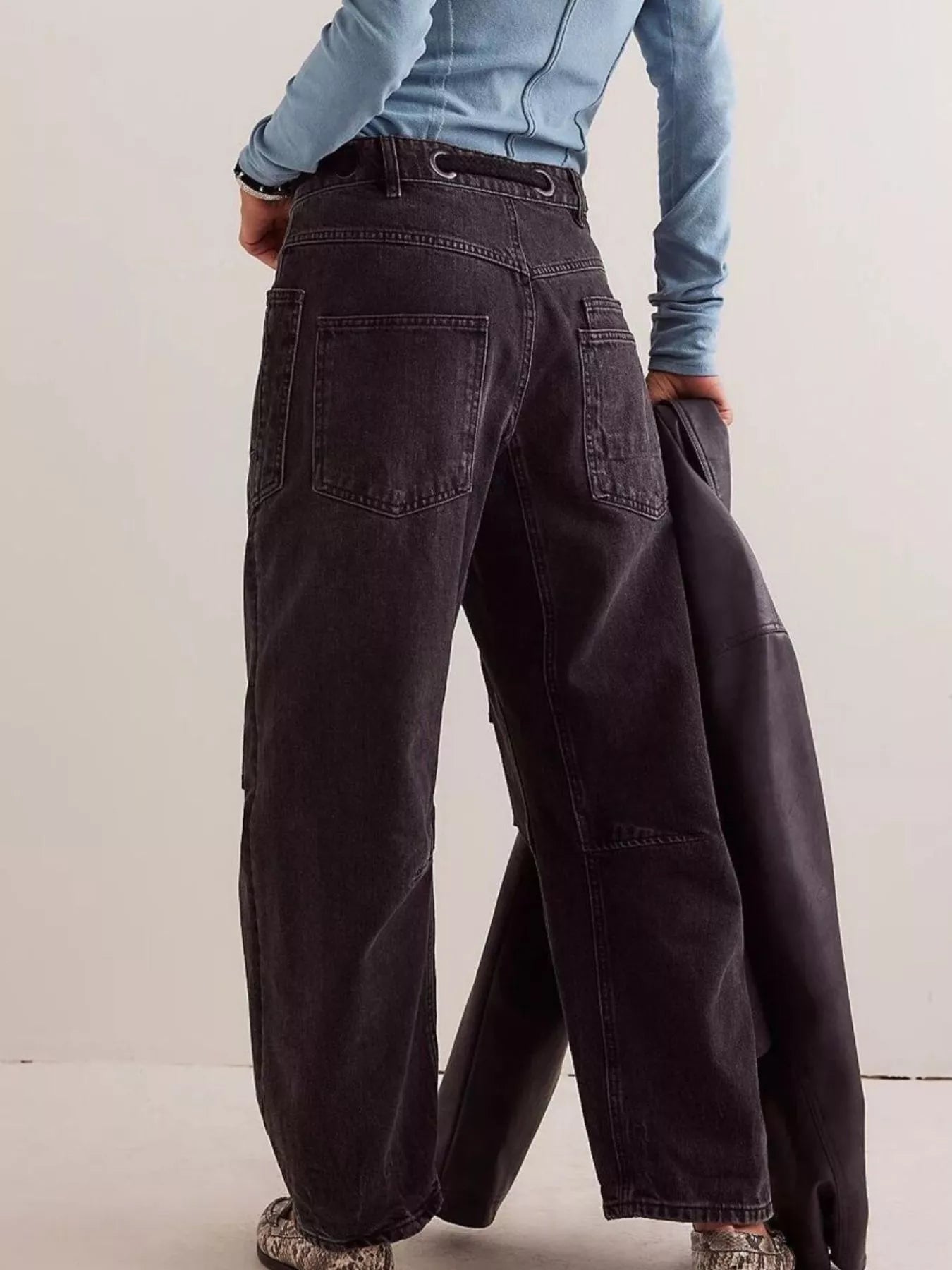 Washed Relaxed Fit Jeans from Armoire Gemzis