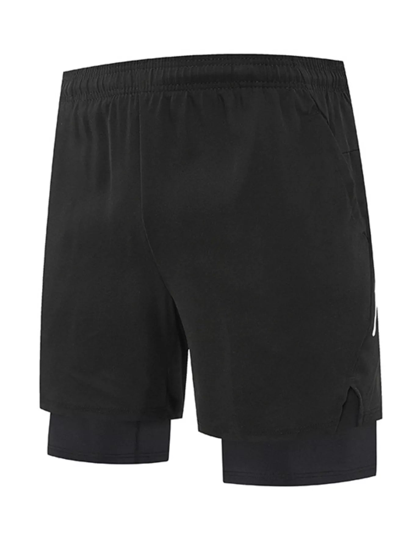 Men's Plus Size Elastic Waist Active Shorts from Armoire Gemzis