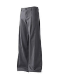 Men's Pleated Detail Wide Leg Pants from Armoire Gemzis
