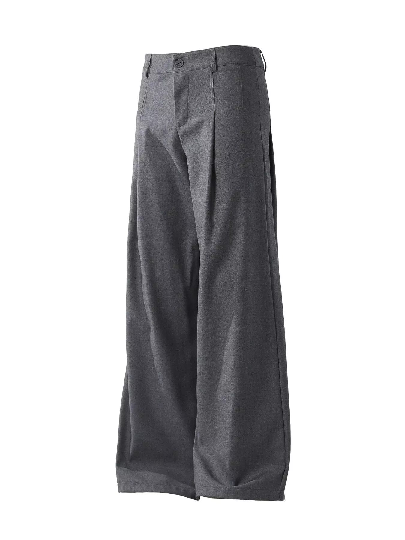 Men's Pleated Detail Wide Leg Pants from Armoire Gemzis