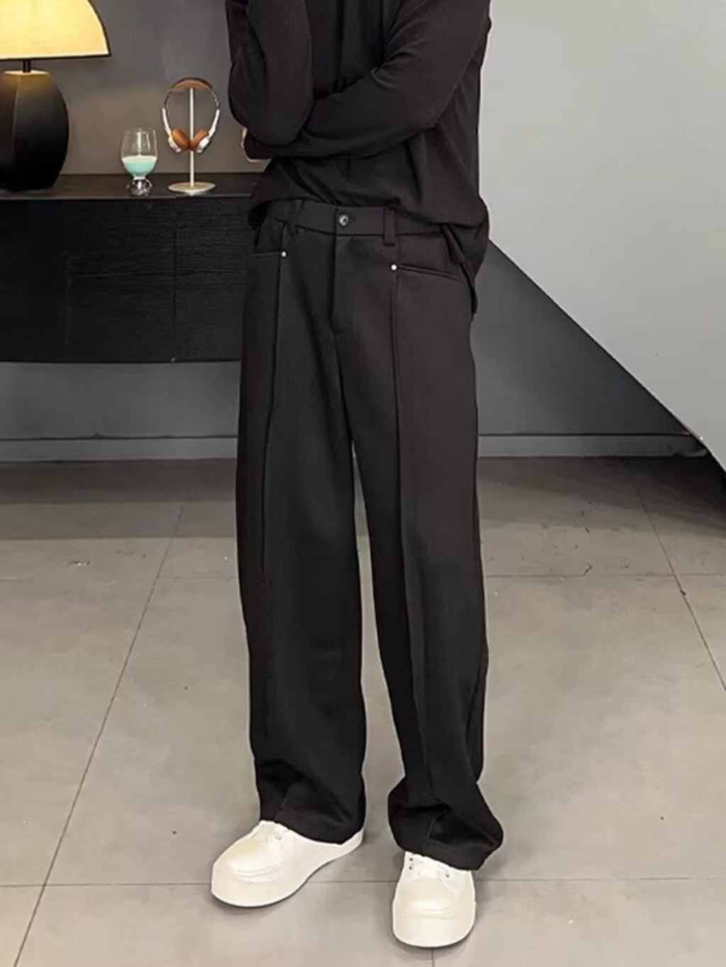 Men's Plus Size Wide Leg Pants from Armoire Gemzis