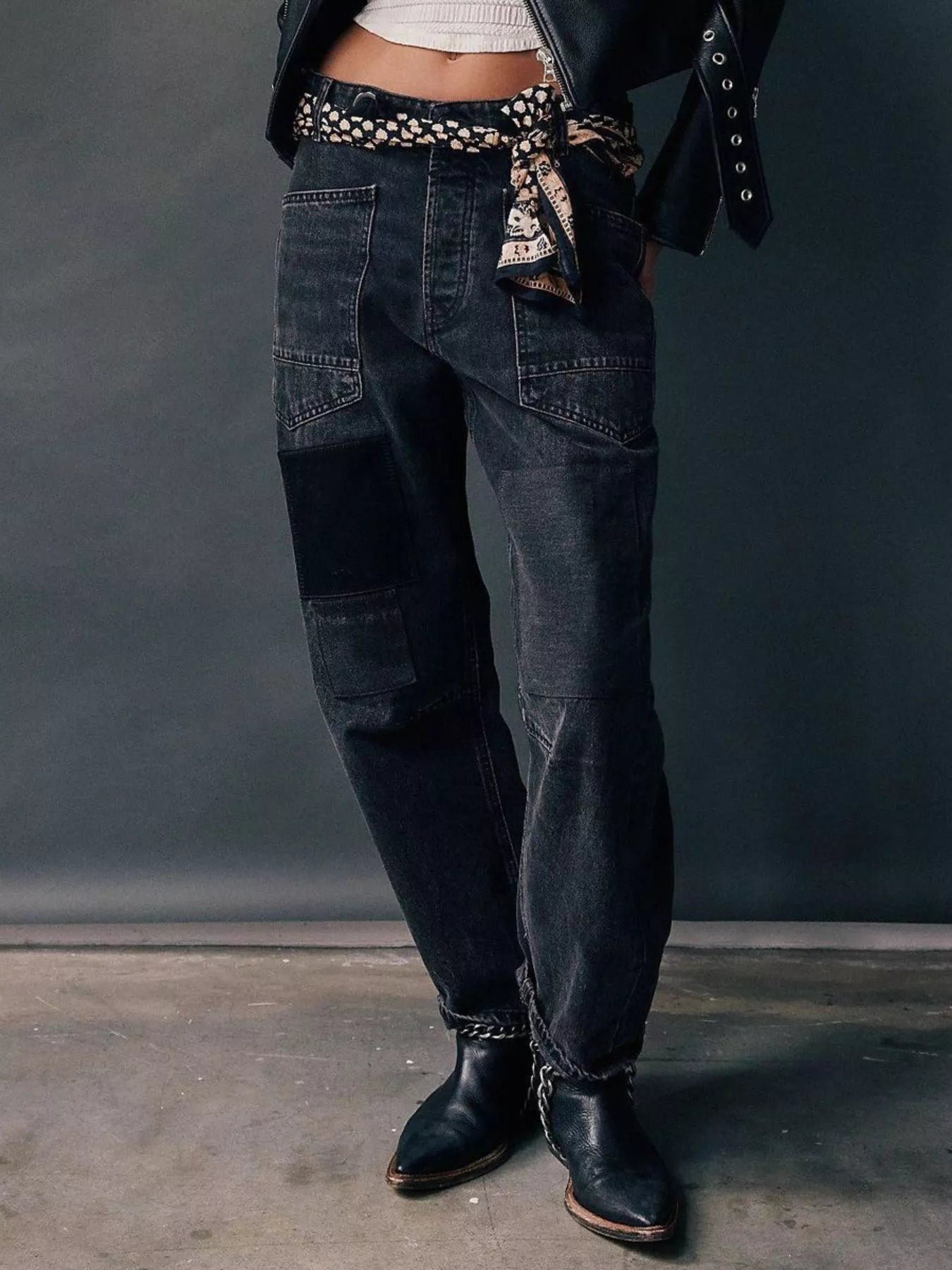 Washed Relaxed Fit Jeans from Armoire Gemzis