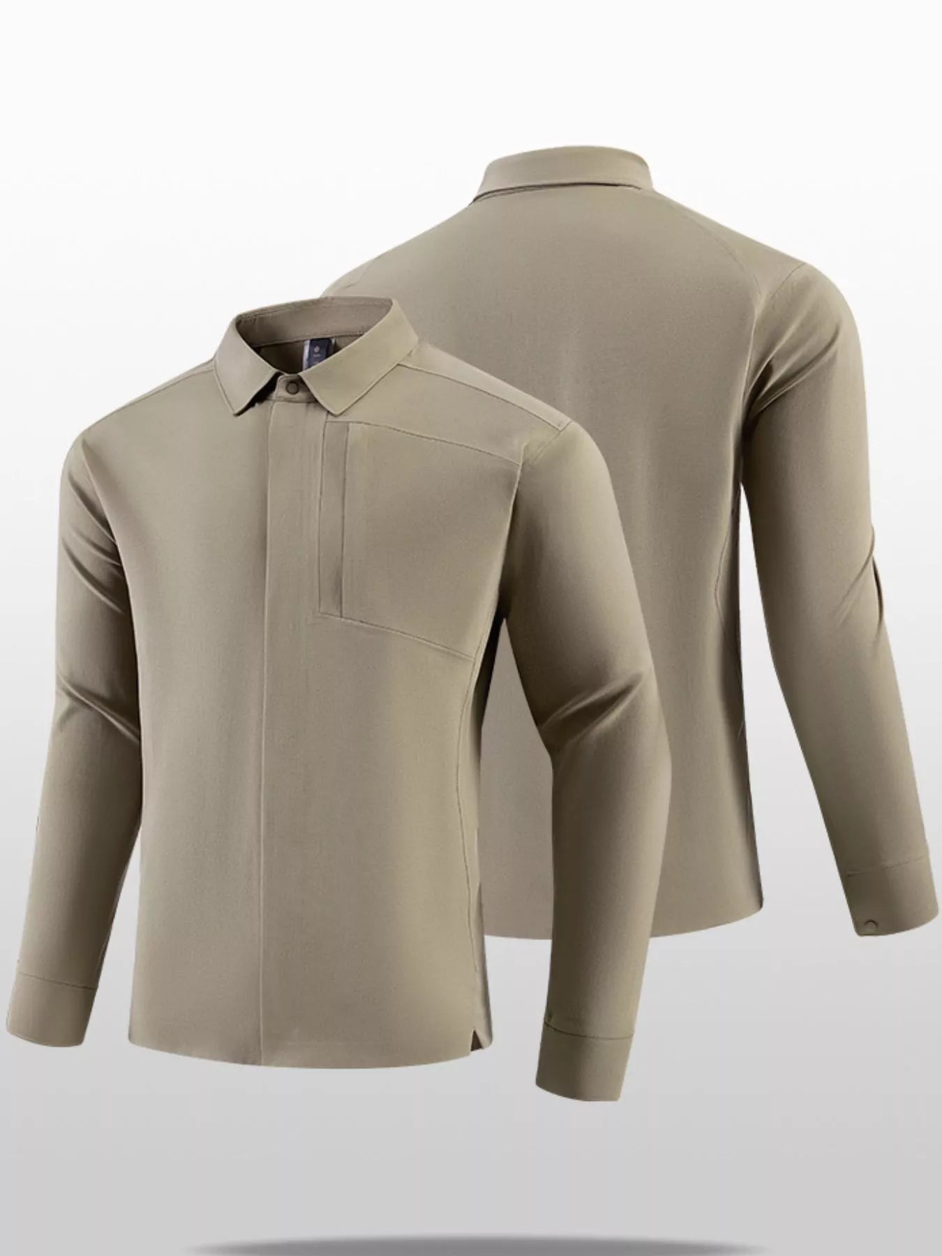 Men's Plus Size Slim Fit Long Sleeve Windbreaker Jacket from Armoire Gemzis