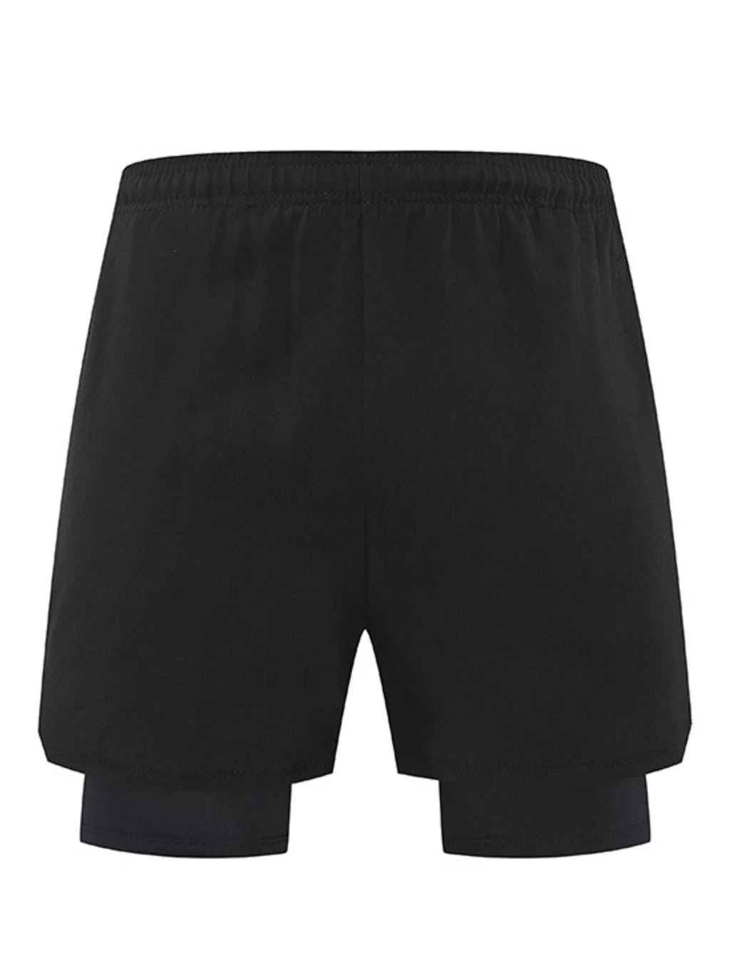 Men's Plus Size Elastic Waist Active Shorts from Armoire Gemzis