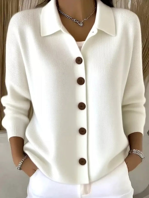 Button-Up Long Sleeve Cardigan from Armoire Gemzis