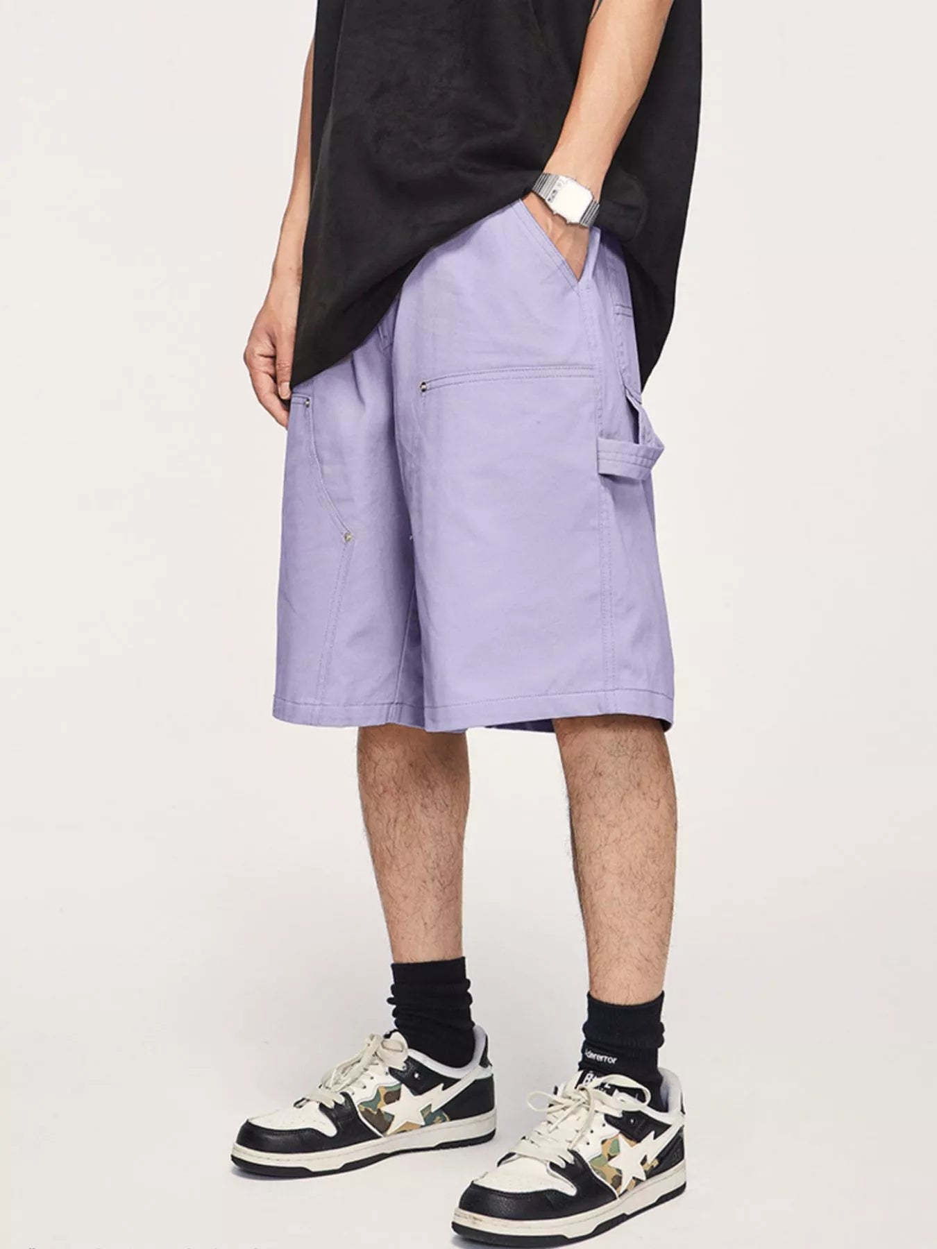 Men's Casual Loose Fit Shorts from Armoire Gemzis