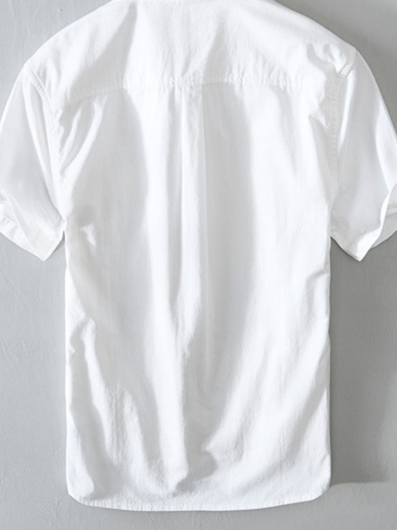 Men's Plus Size Casual Short Sleeve Shirt from Armoire Gemzis