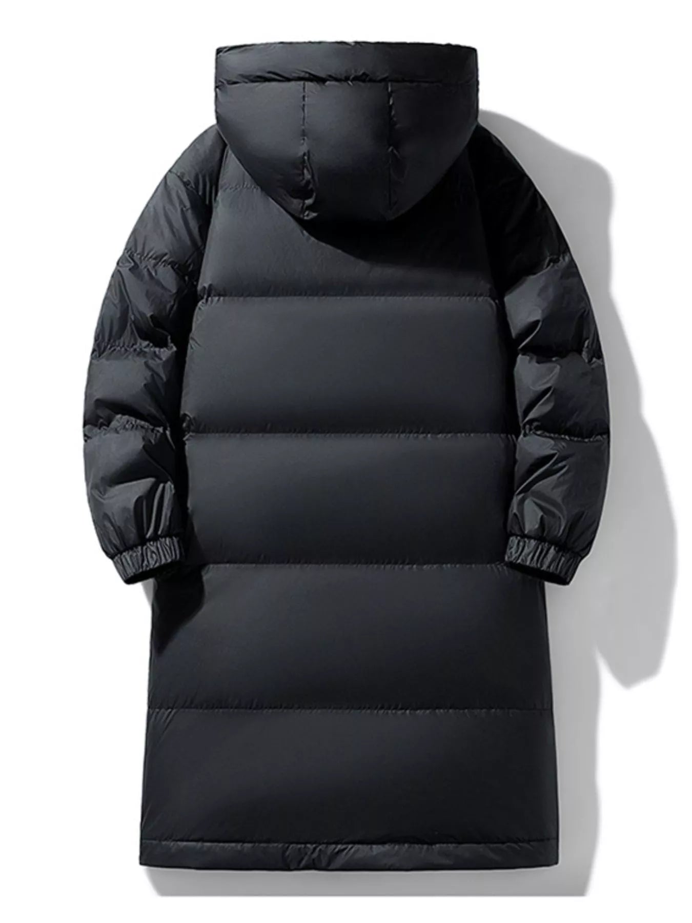 Men's Full Size Longline Hooded Down Coat Plus Size from Armoire Gemzis