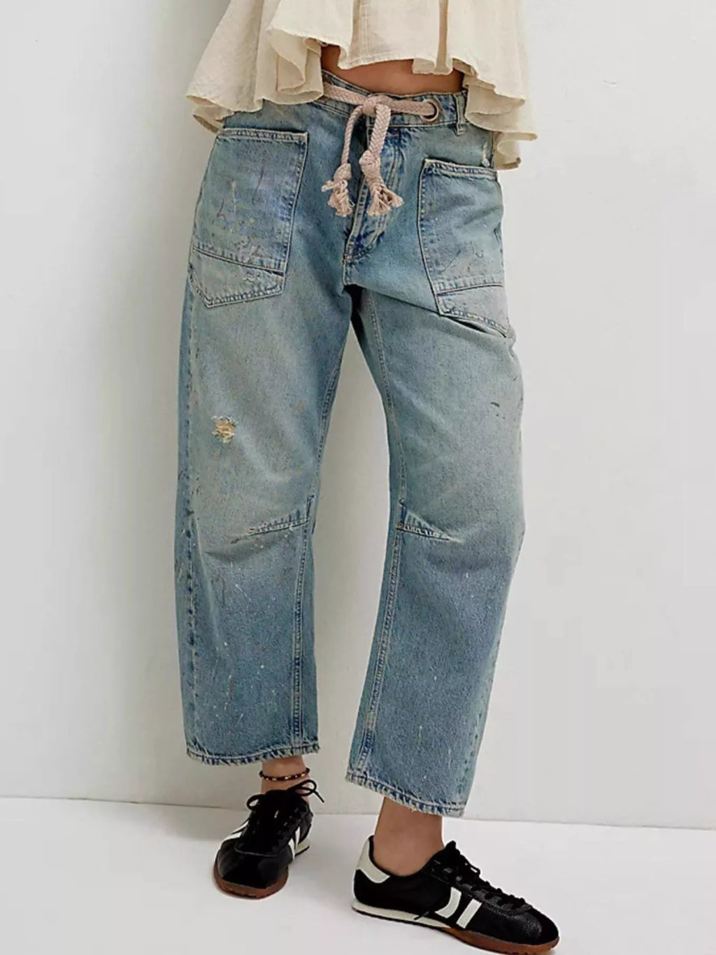 Washed Relaxed Fit Jeans from Armoire Gemzis
