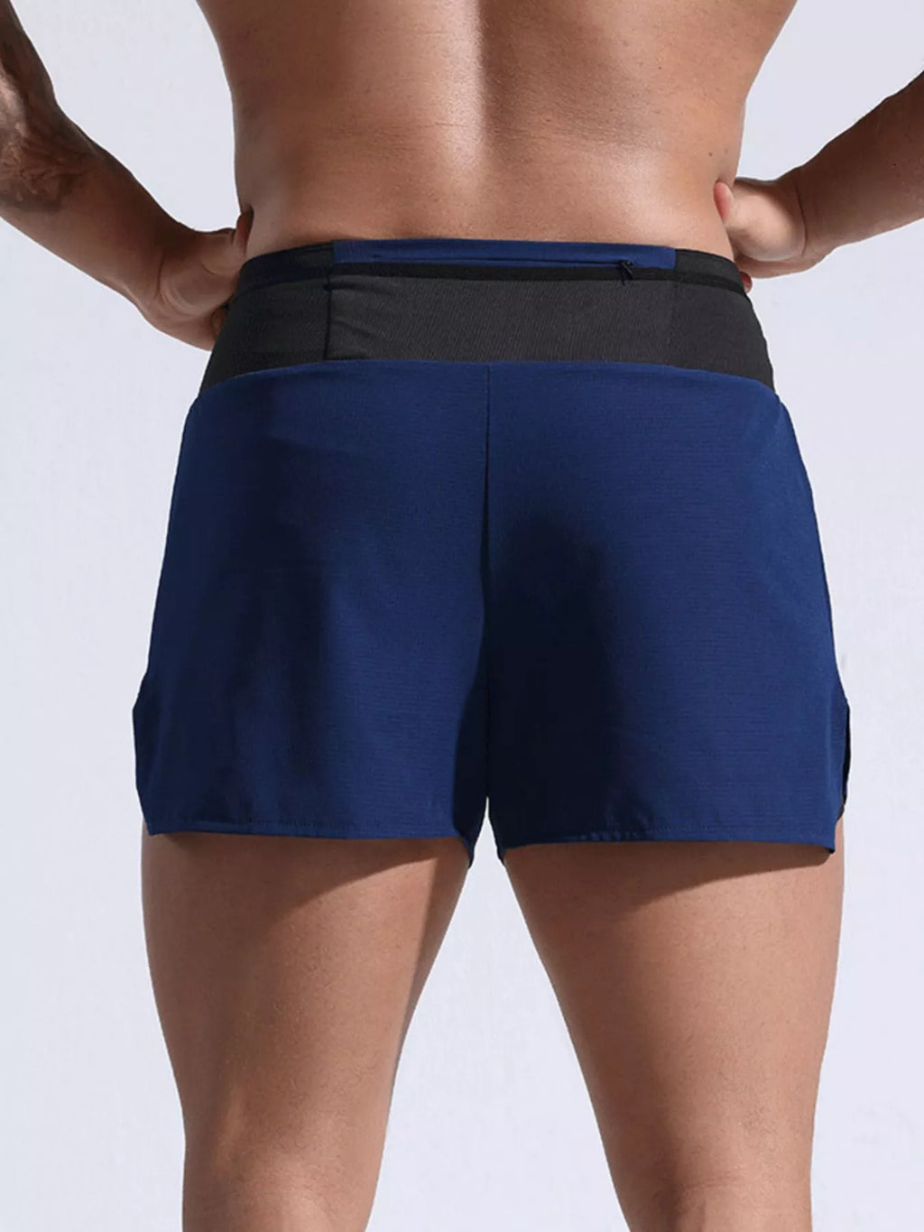 Men's Full Size Contrast Active Shorts Plus Size from Armoire Gemzis