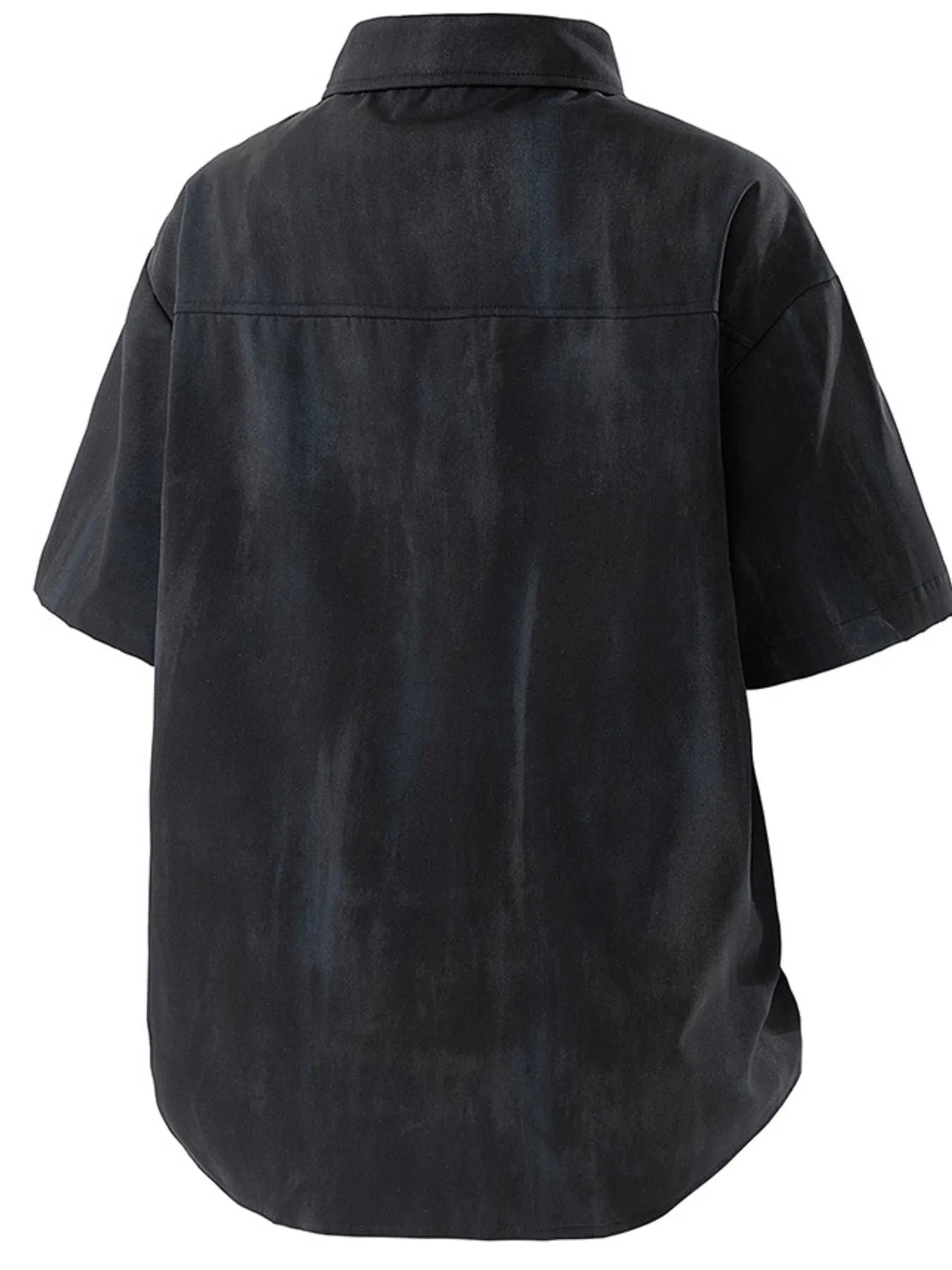 Men's Plus Size Snap Down Short Sleeve Shirt from Armoire Gemzis