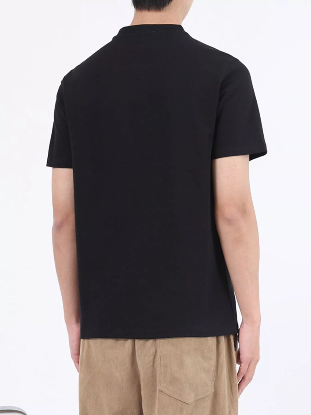 Men's Plus Size Casual Button Detail Short Sleeve T-Shirt from Armoire Gemzis