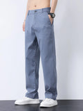 Men's Plus Size Casual Straight-Leg Pants from Armoire Gemzis
