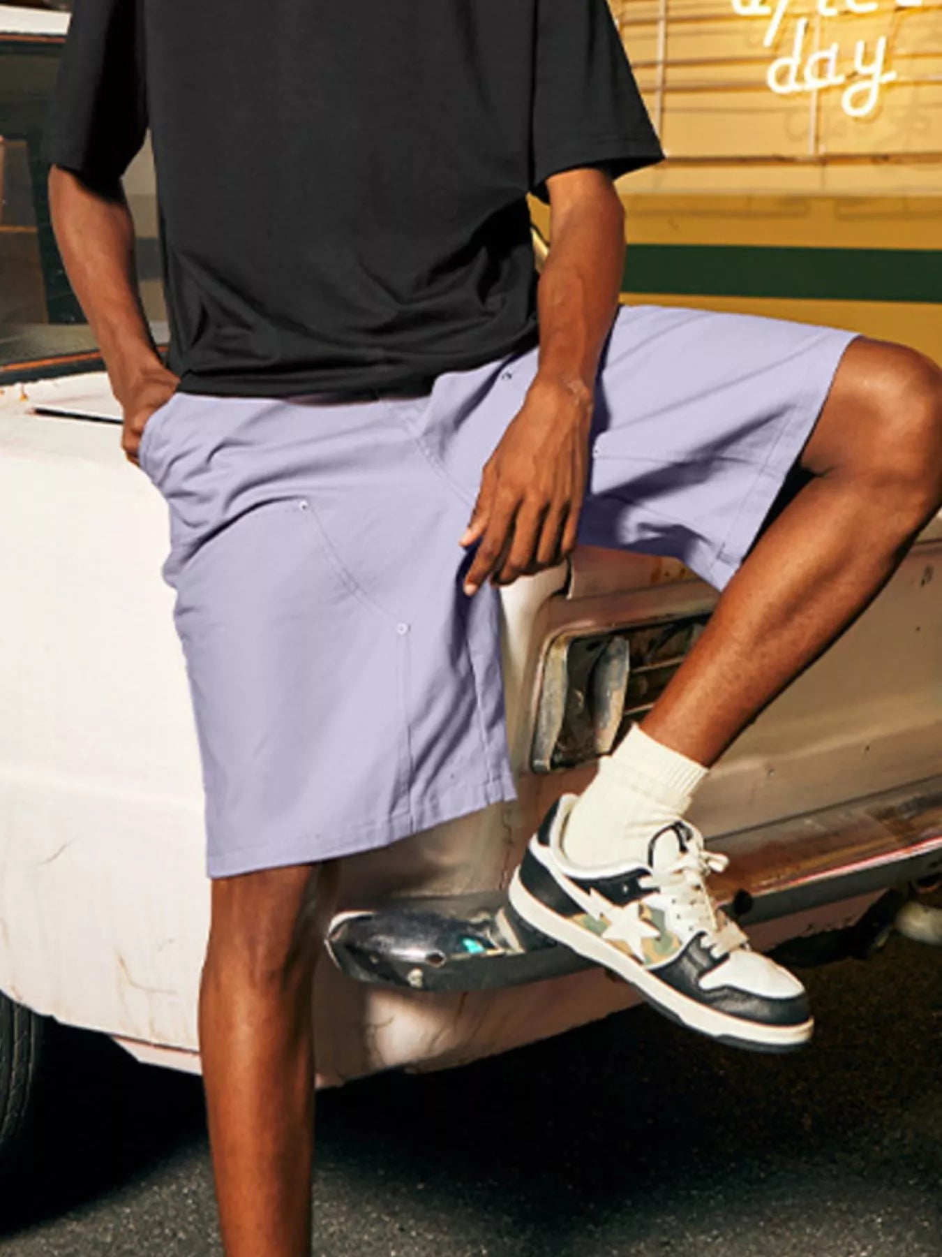 Men's Casual Loose Fit Shorts from Armoire Gemzis
