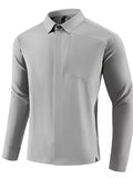Men's Plus Size Slim Fit Long Sleeve Windbreaker Jacket from Armoire Gemzis