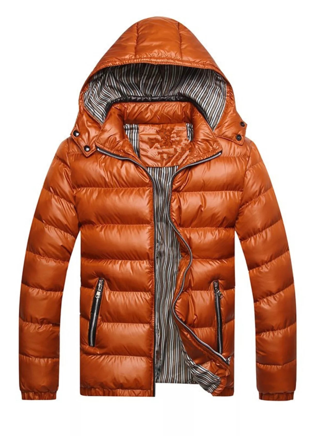 Men's Plus Size Lightweight Hooded Puffer Jacket from Armoire Gemzis