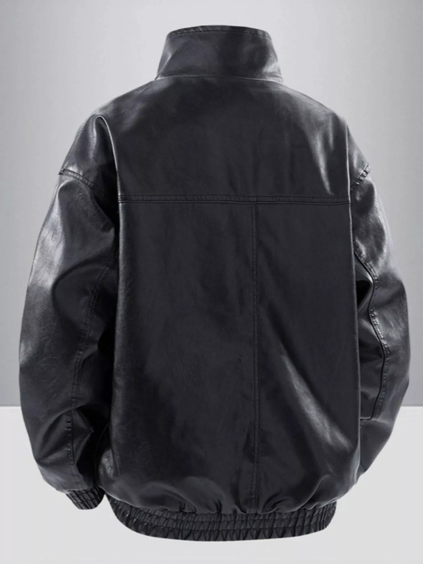 Men's Plus Size Casual Zip Up Jacket from Armoire Gemzis