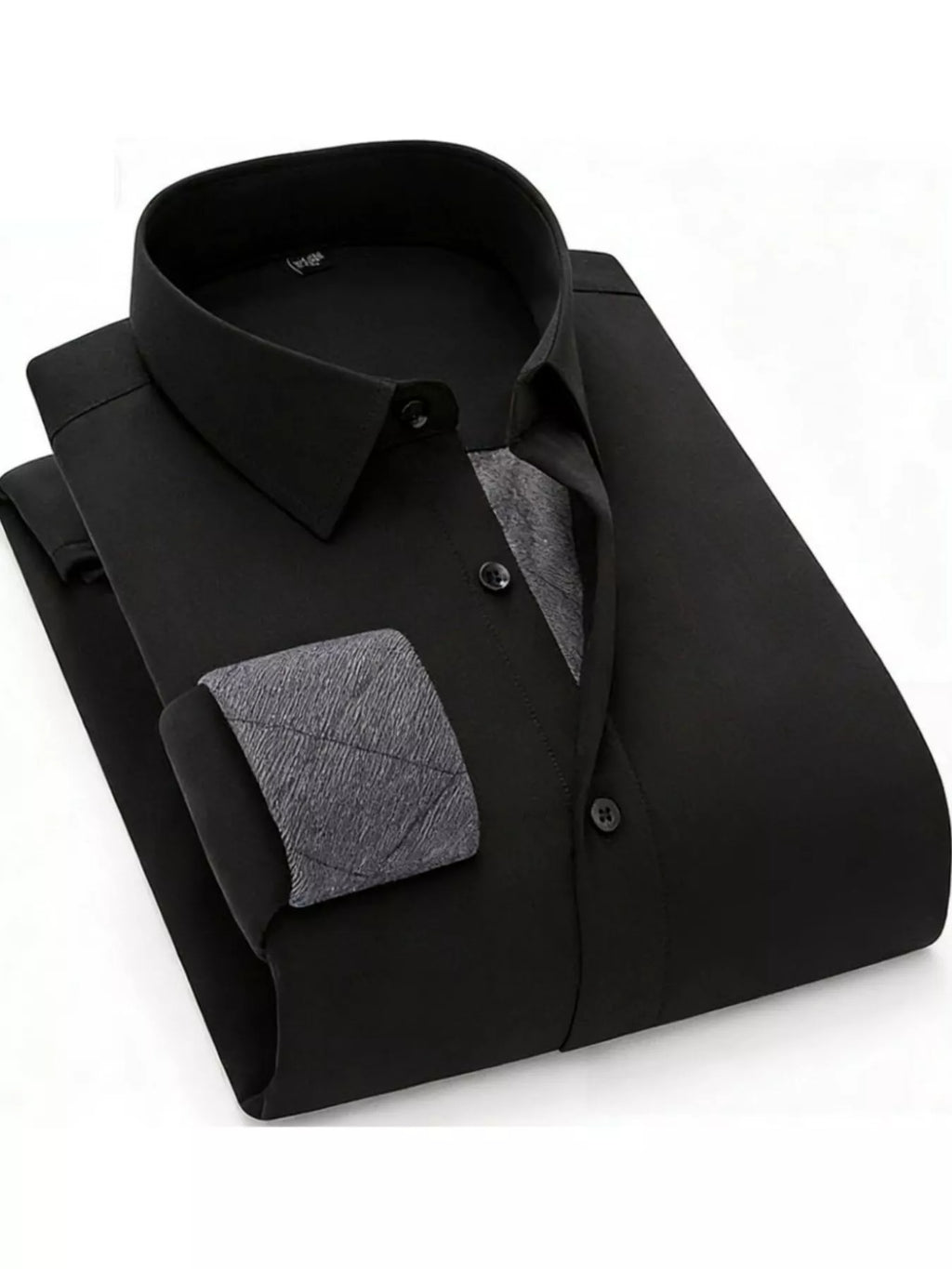 Men's Full Size Slim Fit Long Sleeve Shirt Plus Size from Armoire Gemzis
