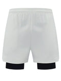 Men's Plus Size Elastic Waist Active Shorts from Armoire Gemzis