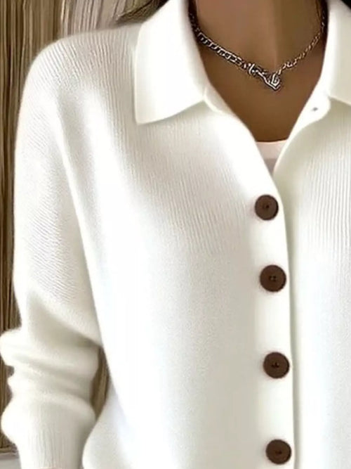 Button-Up Long Sleeve Cardigan from Armoire Gemzis
