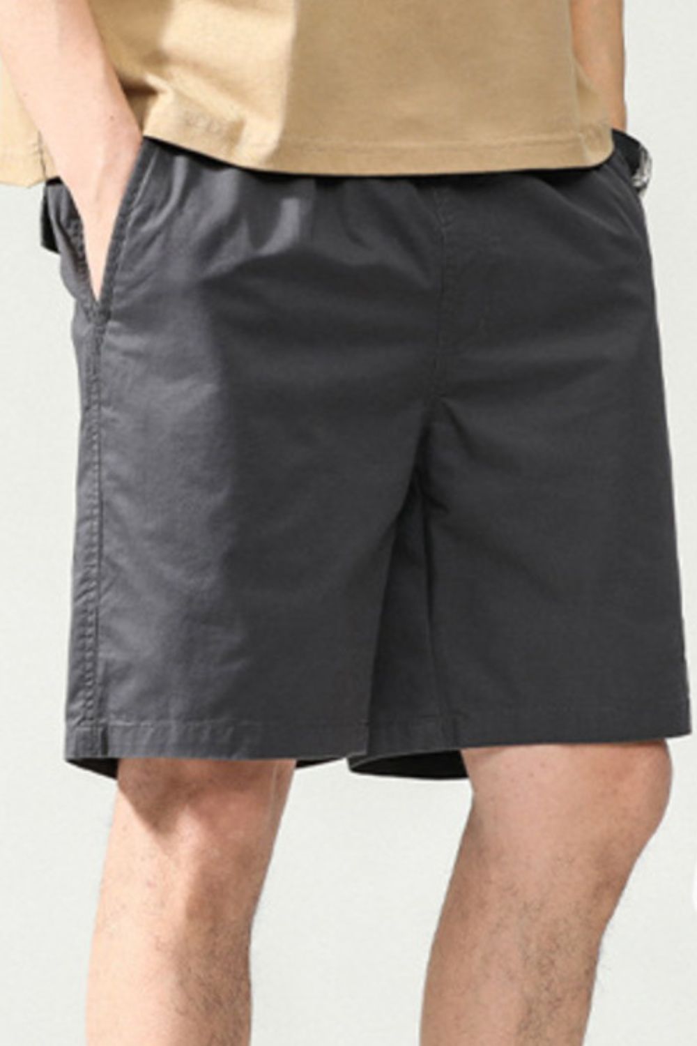 Men's Plus Size Casual Shorts with Pockets from Armoire Gemzis