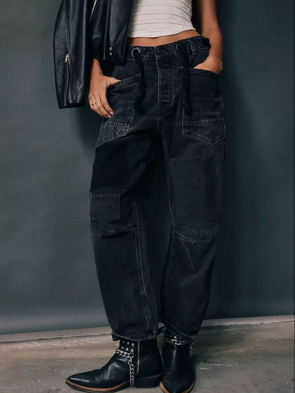 Washed Relaxed Fit Jeans from Armoire Gemzis