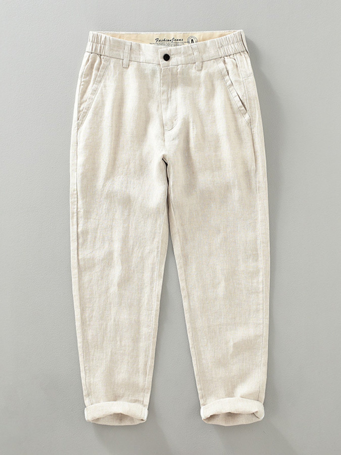Men's Plus Size Casual Cropped Pants from Armoire Gemzis